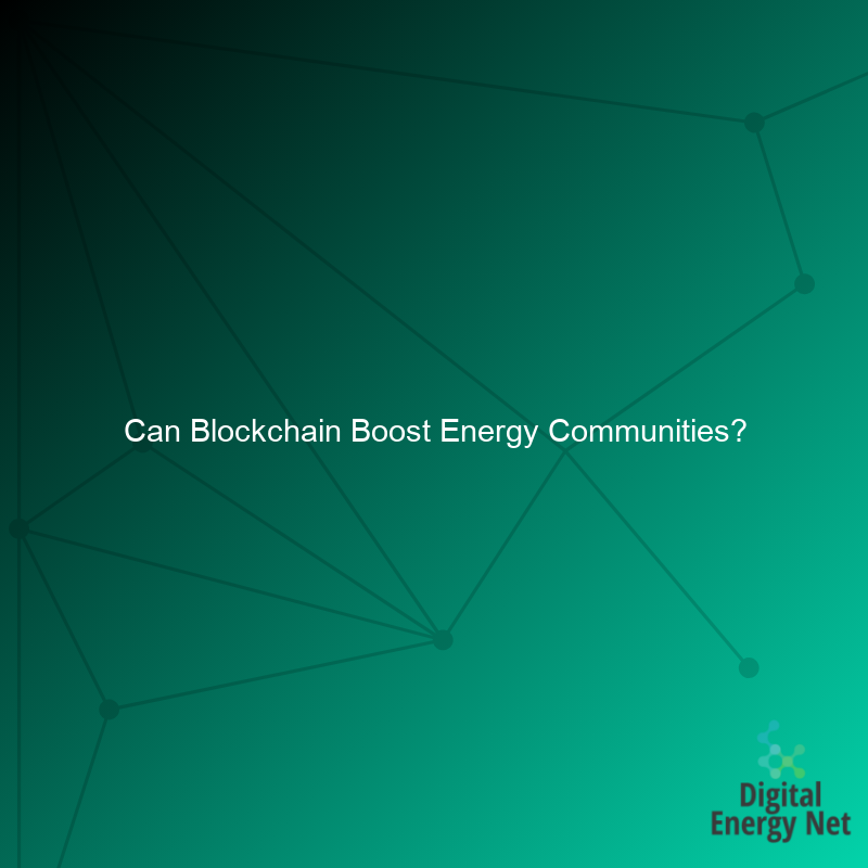 Can Blockchain Boost Energy Communities?