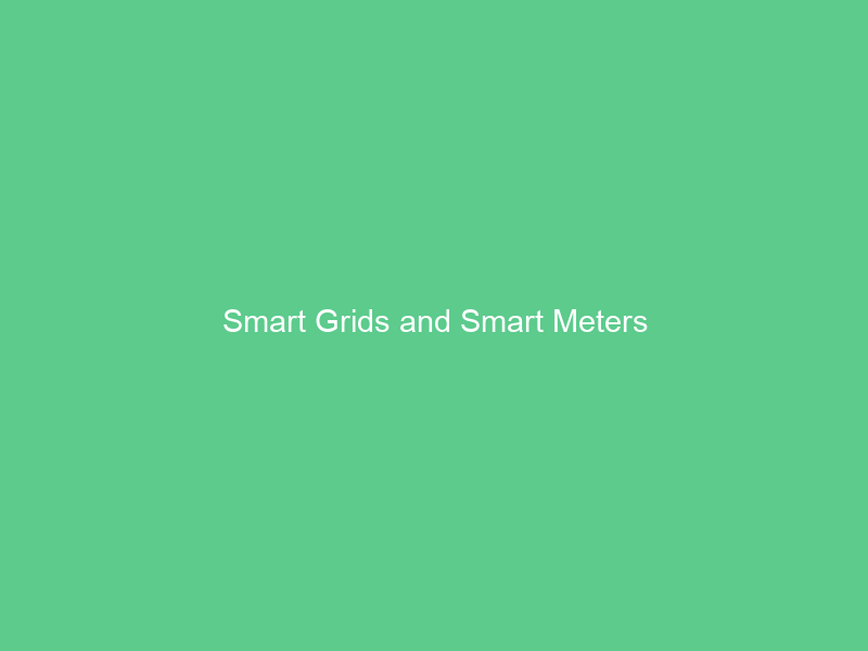 Smart Grids and Smart Meters