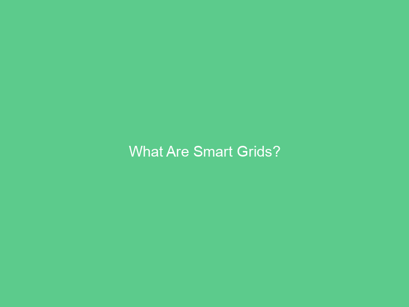 What Are Smart Grids?