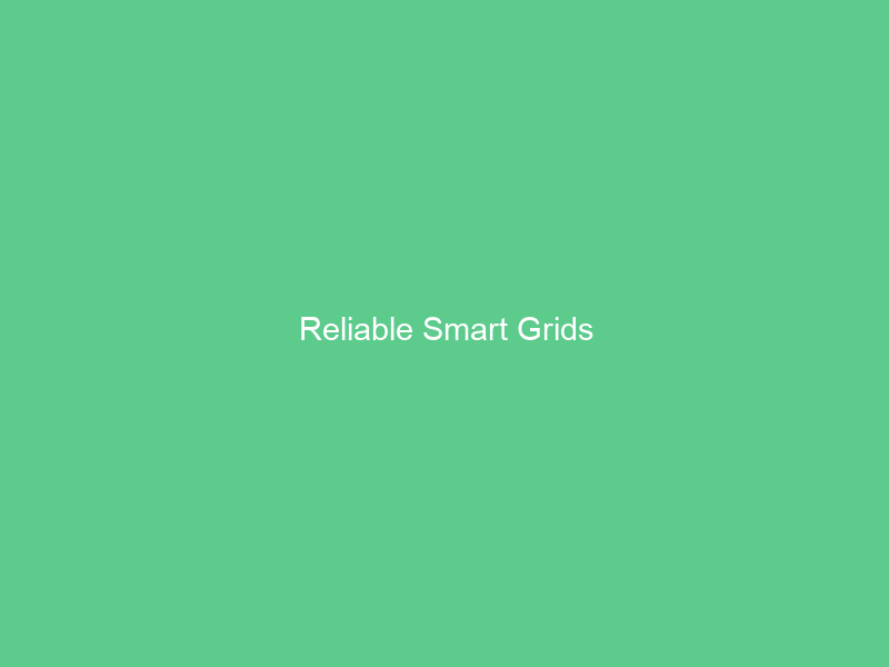 Reliable Smart Grids