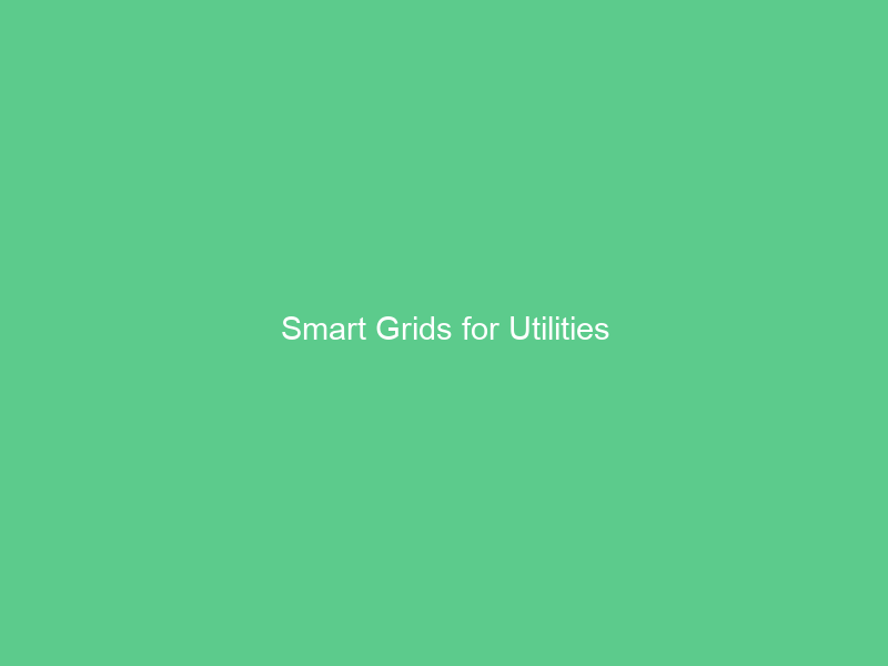Smart Grids for Utilities